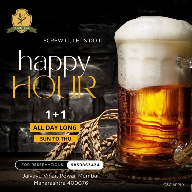 Knotty Yard: Where Every Moment Counts - Embrace the Spirit of "Screw It, Let's Do It"