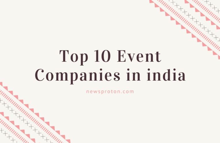 Top 10 Event Companies in india