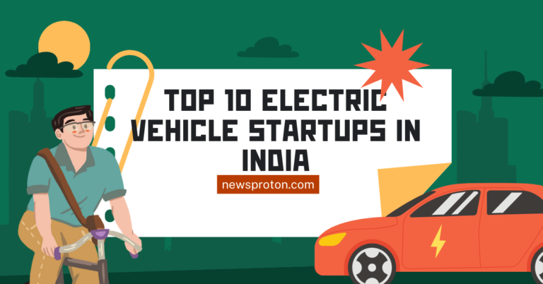 Top 10 Electric Vehicle Startups in India