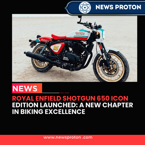 Royal Enfield Shotgun 650 Icon Edition Launched: A New Chapter in Biking Excellence